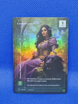 Wonders of the First Formless Foil Caroline Candole 1st Edition Common - Image 1
