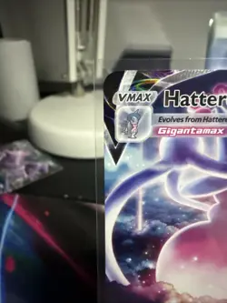 Pokemon TCG Hatterene VMAX Holo Ultra Rare Card Crown Zenith: GG47/GG70 NM - Image 2