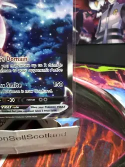 Pokemon TCG Hatterene VMAX Holo Ultra Rare Card Crown Zenith: GG47/GG70 NM - Image 4