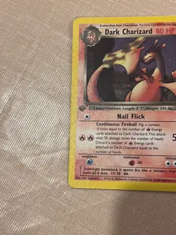 Dark Charizard 4/82 1st Edition Team Rocket Holo Rare Pokemon Card LP-NM - Image 5