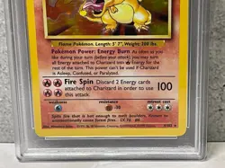 1999 Pokemon Base Set Charizard Holo 4/102 - PSA 6 (EX-MT) - Image 4