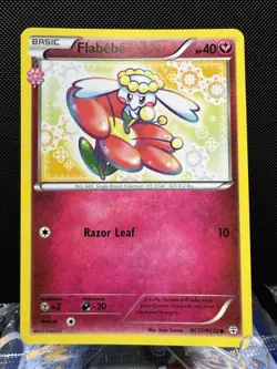 Flabebe RC17/RC32 XY Generations Radiant Collection Holo Rare Pokemon Card NM - Image 1