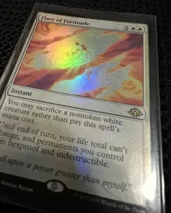 Flare of Fortitude Prerelease Cards Foil - Image 4