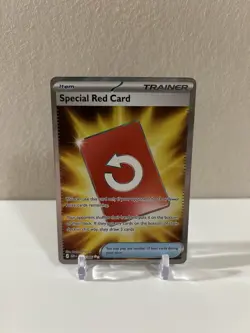 Pokemon ME04: Chaos Rising Special Red Card 113/086 Ultra Rare English NM - Image 1