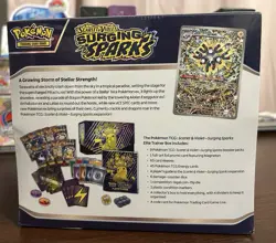 NEW 2024 POKEMON SCARLET & VIOLET SURGING SPARKS ELITE TRAINER BOX (SEALED) - Image 2