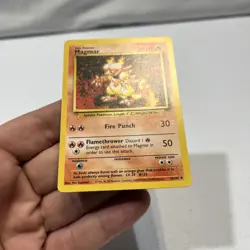 Magmar 36/102 - Uncommon 1999 English Base Set Pokemon Card - Near Mint NM & LP - Image 4
