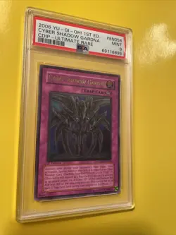 YuGiOh CYBER SHADOW GARDNA #CDIP-EN058🔥PSA 9 MT🔥1st EDITION-2006 ULTIMATE RARE - Image 5