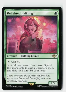 Delighted Halfling R Universes Beyond: The Lord of the Rings: Tales of Middle-ea - Image 1