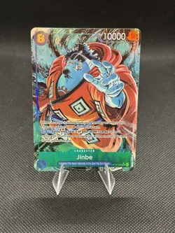 Jinbe OP14-049 Secret Rare Alternate Art The Azure Sea's Seven One Piece TCG NM - Image 1