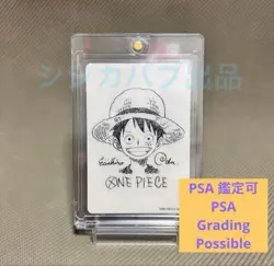ONE PIECE Eiichiro Oda Original Illustration Sticker PSA10 Collectible Limited - Image 1