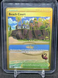 Beach Court 263/182 Pokemon Paradox Rift Hyper Rare NM Condition - Image 1