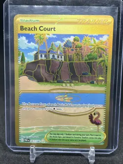 Beach Court 263/182 Pokemon Paradox Rift Hyper Rare NM Condition - Image 2