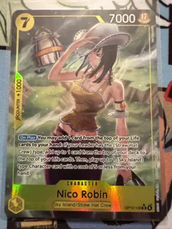One Piece OP15-109 R Alt Art Nico Robin Adventure on KAMI's Island ENGLISH - Image 1