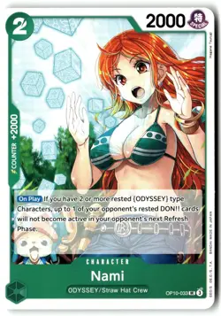 Nami (033) OP10-033 Uncommon Royal Blood One Piece Near Mint - Image 1