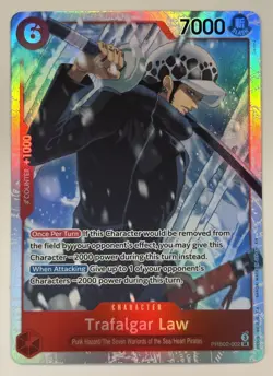 Trafalgar Law PRB02-002 ENGLISH SR The Best Volume 2 One Piece NM x4 - Image 1