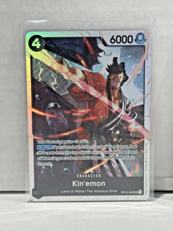 Kin'emon OP16-082 Super Rare The Time of Battle One Piece Near Mint - Image 1