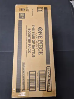 One Piece TCG English OP-16 The Time Of Battle Booster Box Case New & Sealed - Image 3