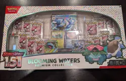Pokemon TCG Scarlet & Violet 151 Blooming Waters Premium Collection Box Sealed - Image 1