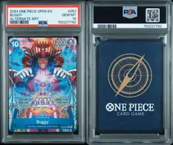 2024 One Piece Buggy Alternate Art OP09-051 PSA 10 Gem Mint - Image 3