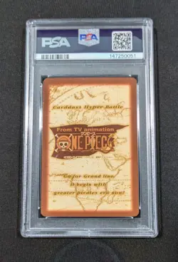 2001 One Piece CHB Japanese Holo Zoro C401 PSA 9 MINT Christopher Sabat AUTO 8 - Image 2