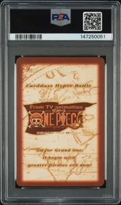 2001 One Piece CHB Japanese Holo Zoro C401 PSA 9 MINT Christopher Sabat AUTO 8 - Image 4