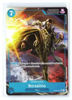 BORSALINO (ALTERNATE ART) OP05-051 AWAKENING OF THE NEW ERA FOIL NM - Image 1
