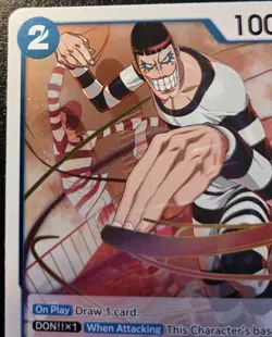 Mr.2.Bon.Kurei(Bentham) OP16-106 Foil Rare The Time Of Battle One Piece CCG - Image 2