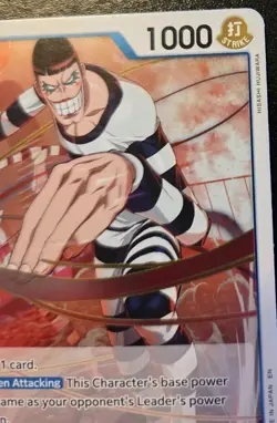 Mr.2.Bon.Kurei(Bentham) OP16-106 Foil Rare The Time Of Battle One Piece CCG - Image 3