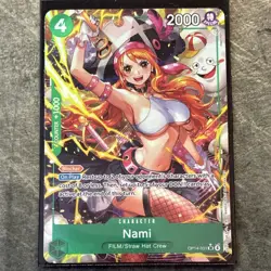 Bandai One Piece CCG Nami OP14-031 The Best Special Holo Alternate Art - Image 1