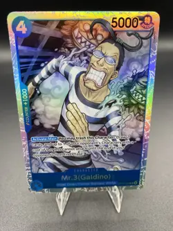 Mr.3(Galdino) (056) OP16-056 SR The Time of Battle One Piece Foil - Image 1
