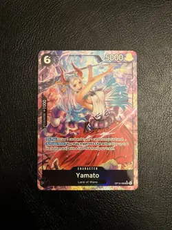 One Piece TCG Yamato SR Alt Art Op16-098 The Time Of Battle - Image 1