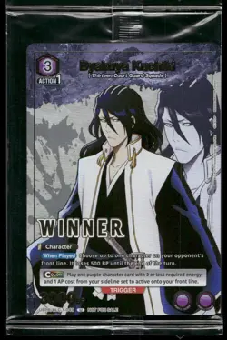 Byakuya Kuchiki BLC-1-049 WINNER - Union Arena TCG Bleach Promo SEALED - Image 1