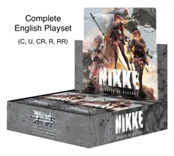 Playset Weiss Schwarz Nikke Goddess of Victory RR/R/CR/U/C/TD Play Set English - Image 1