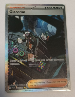 Giacomo - 267/193 - Pokemon SV02 Paldea Evolved Special Illustration Rare LP - Image 1