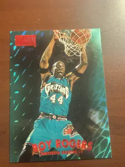 Roy Rogers 1997-98 Skybox Premium Star Rubies 003/50 Grizzlies 62 SR - Image 1