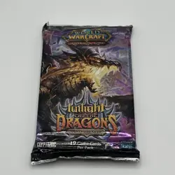 World Of Warcraft Twilight of the Dragons Worldbreaker Booster Pack Unweighed - Image 1
