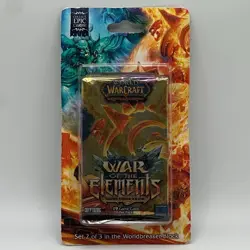 🔥World of Warcraft TCG - War of the Elements - Sealed Blister Hanger Pack🔥 - Image 1
