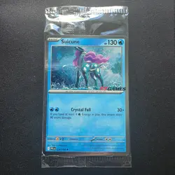 Suicune 026/094 Pokemon TCG Phantasmal Flames EB Games Stamped Promo - SEALED - Image 1