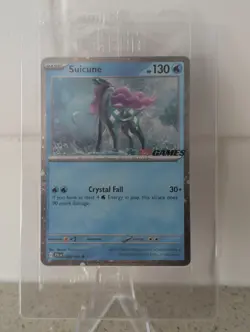 Suicune 026/094 Pokemon TCG Phantasmal Flames EB Games Stamped Promo - SEALED - Image 1