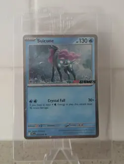 Suicune 026/094 Pokemon TCG Phantasmal Flames EB Games Stamped Promo - SEALED - Image 1