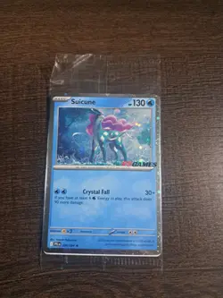 Suicune 026/094 Pokemon TCG Phantasmal Flames EB Games Stamped Promo - SEALED - Image 1