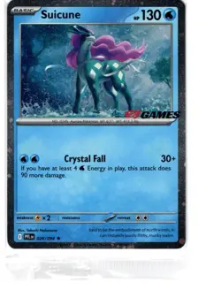 Suicune 26/94 (Sealed EB Games Promo) Phantasmal Flames PFL Pokemon TCG EN - Image 1