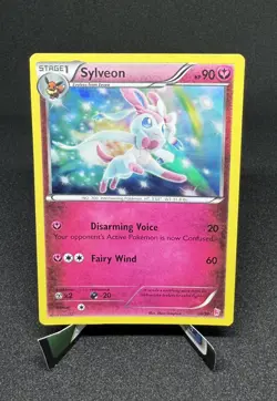 Sylveon 30/30 XY Trainer Kit Promo Card 2014 Pokemon TCG Card - Image 1