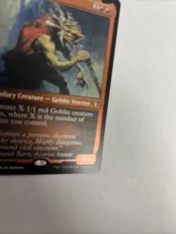 Krenko Mob Boss Foil Etched Card #0543 MTG LP - Image 2