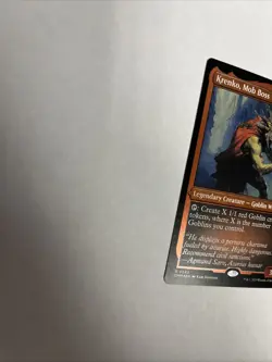 Krenko Mob Boss Foil Etched Card #0543 MTG LP - Image 5
