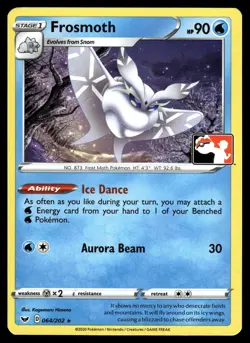 Frosmoth 064/202 Rare Prize Pack Series Cards Pokemon NM/M - Image 1
