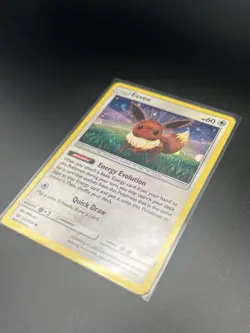 Pokemon TCG Eevee 101/149 Cosmos Holo Promo Card Sun & Moon Base Set Exclusive - Image 3