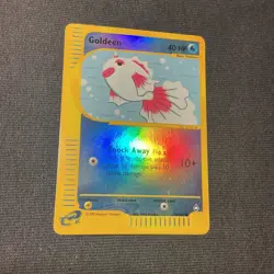 Goldeen Reverse Foil Pokemon e-Card Series Aquapolis 78/147 - 2002 MINT - Image 1