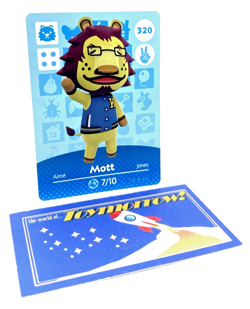 Animal Crossing Nintendo Amiibo - MOTT #320 - Series 4 Authentic Card - Image 1