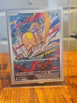 Toedscool 201/198 Scarlet & Violet (Secret Rare) Pokemon Card. - Image 1